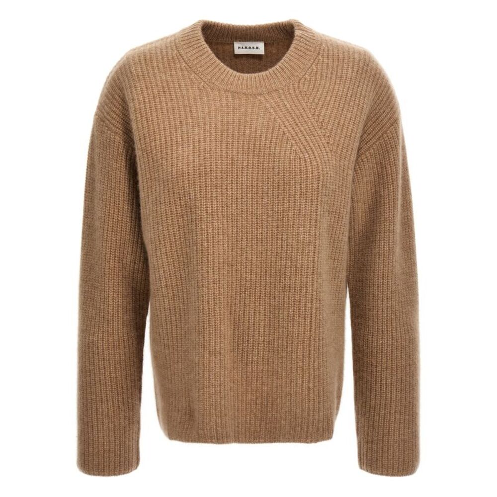 P.A.R.O.S.H. Beige Cashmere Women's Cardigan